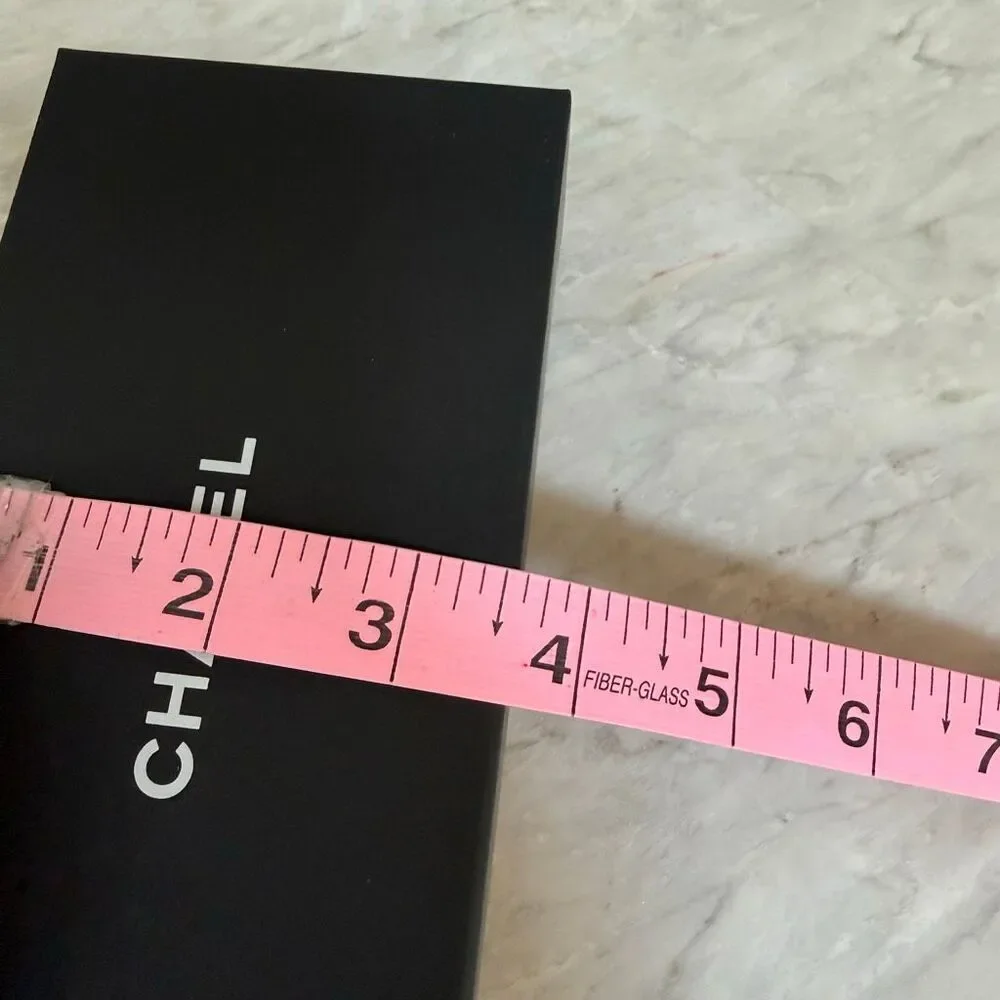 Authentic CHANEL Empty Sunglasses Eyeglasses Box Black Gift Storage